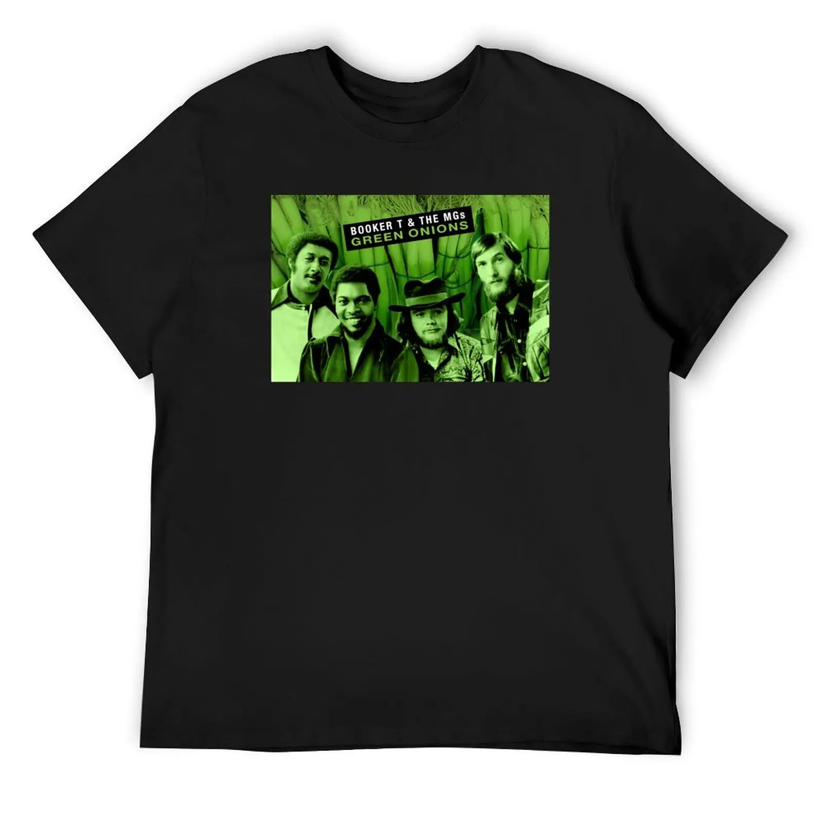

Booker T. & The MGs - Green Onions T-Shirt Luxury man basketball graphic tees tshirts personalised Men's cotton t-shirt