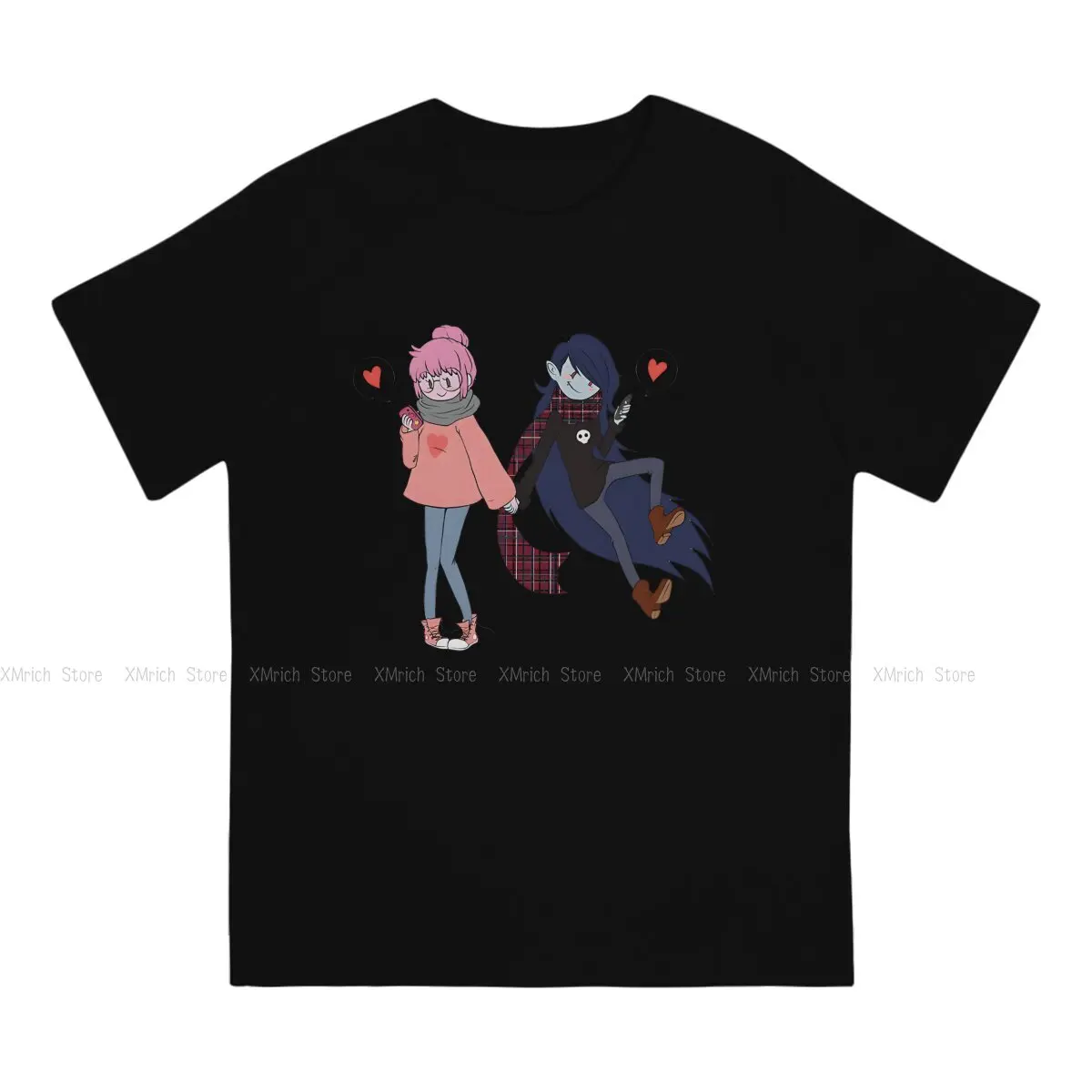 Men T-Shirts Bubbline Leisure Pure Cotton Tees Short Sleeve Bonnibel Bubblegum T Shirts Crewneck Clothing Gift Idea