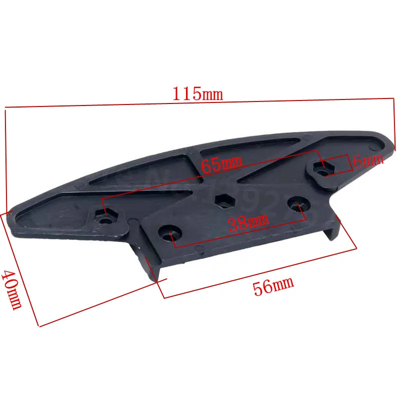 RC Cars HSP Baja Spare Parts 02077 Front Bumper Foam Holder For RC 1/10 On Road Cars 94123 94102