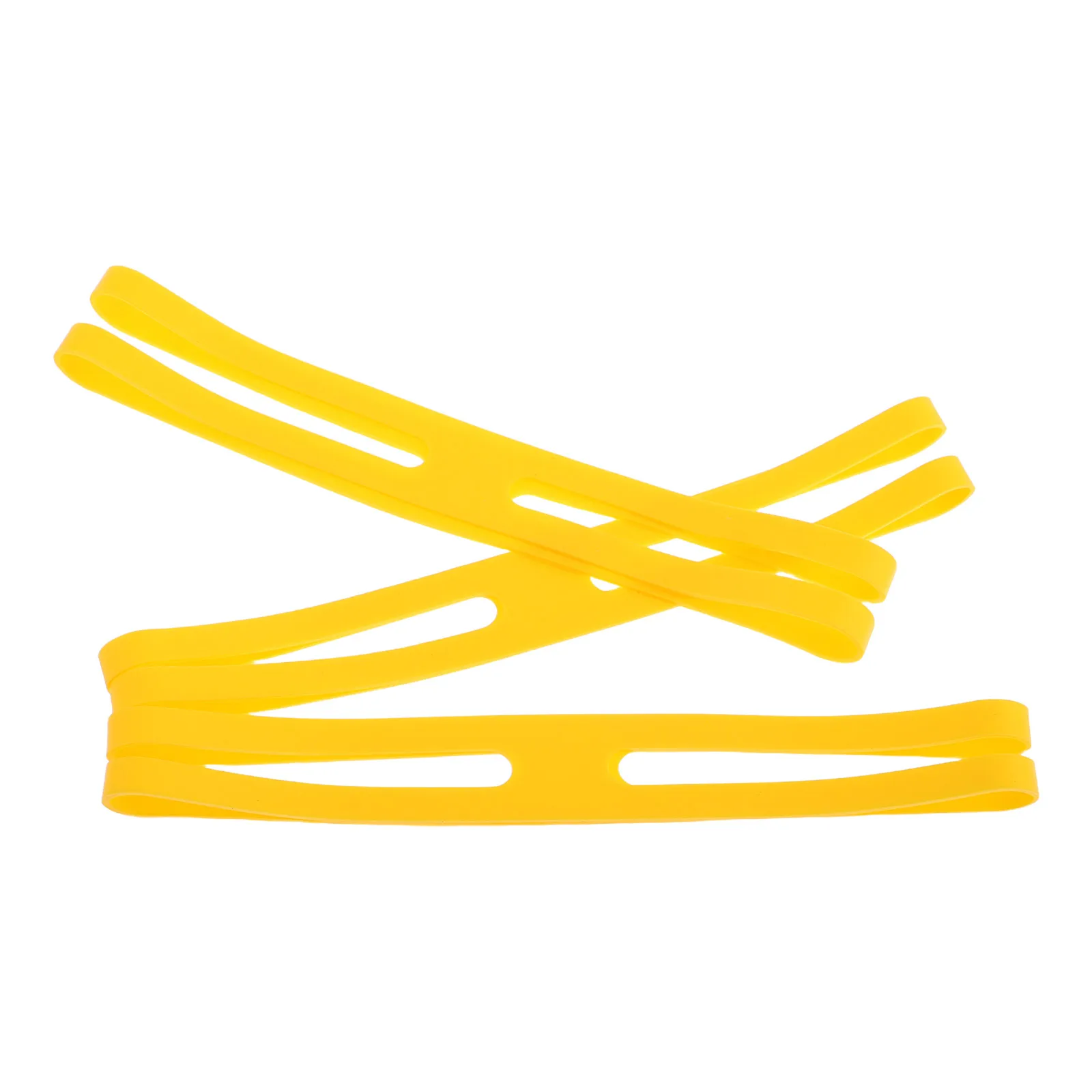 

3pcs Elastic Bands High Elasticity Silicone HShape Durable Reliable Cross Packing Straps Outdoor Camping Hiking Storage Yellow