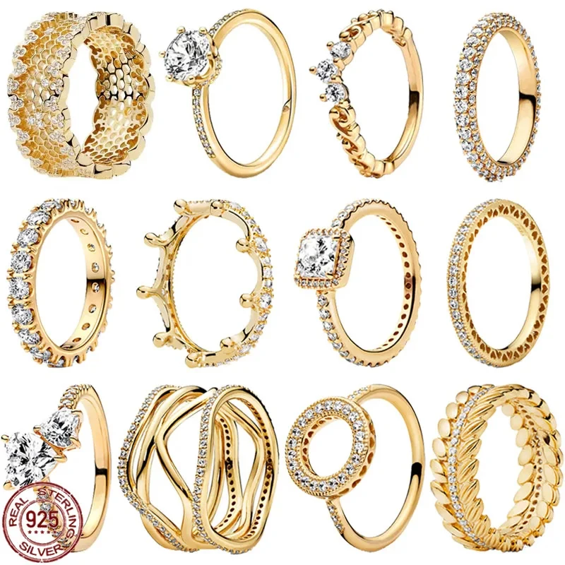 טבעת צ'ארם מרובעת קלאסית מכסף סטרלינג 925 נמכרת במיוחד לנשים, תכשיט מושקע לחגים ומתנה מושלמת לאהובים ולחברים