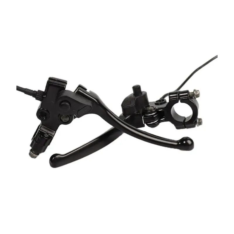 

652F Ergonomic Left Right Brake Levers For Electric Bikes High Strengths Aluminum Alloy Precise Braking Performances