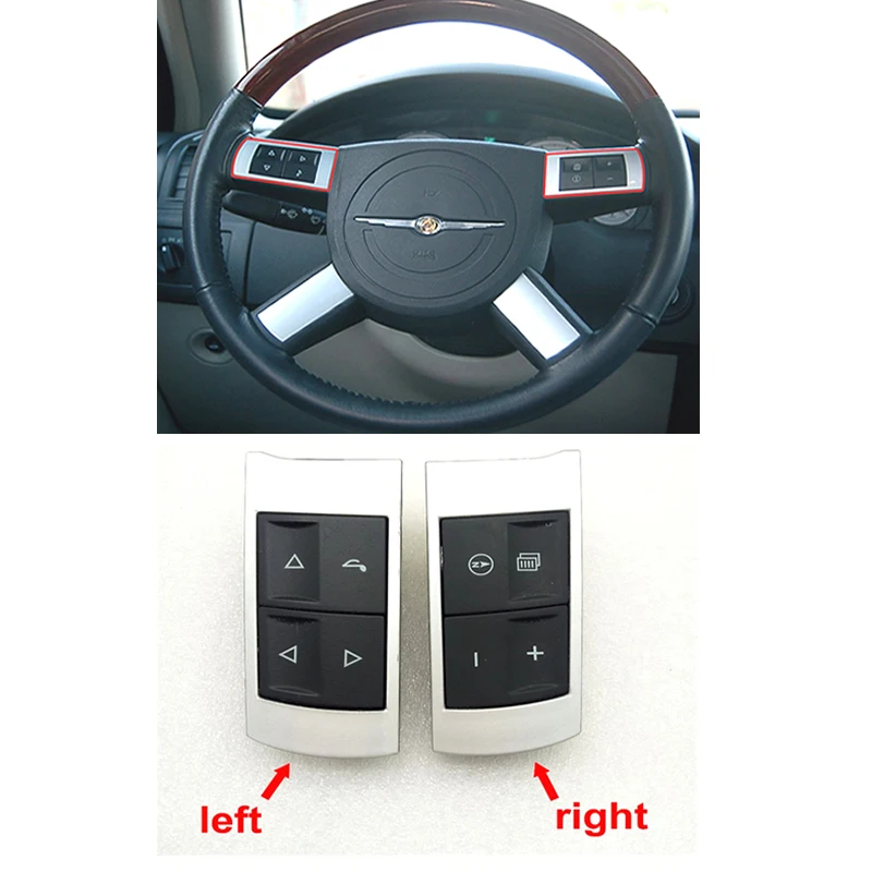 

Multifunction steering wheel switch button Sound control switch Button DAS571ZAAD for Chrysler 300 300C Dodge CHARGER 2005-2010