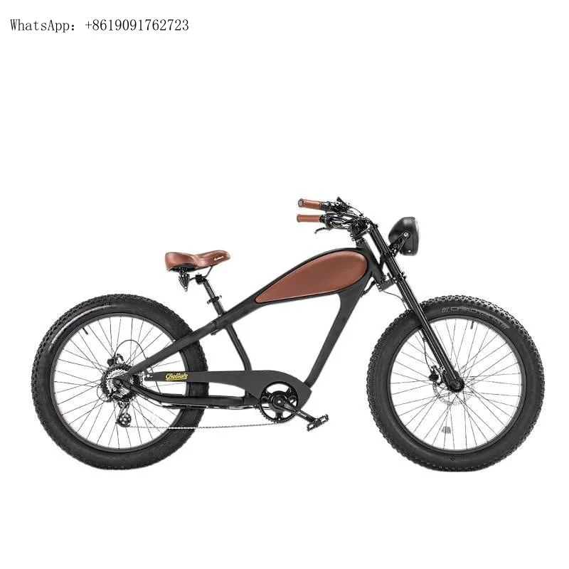 

Clrak Directly Sells 48V 1000W Retro Fat Integrated Lithium Battery Powered Electric Mountain Bike