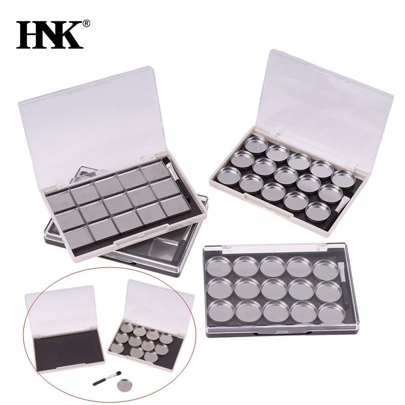 DIY Eye Shadow Container Pans Makeup Cosmetic Empty Aluminum Palette Cases Pans For Eyeshadow Makeup Tool