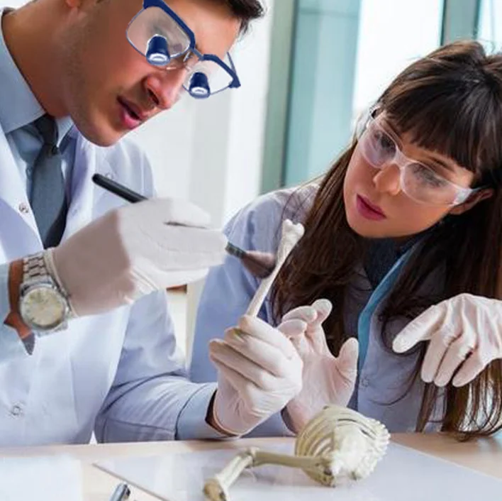 

2.5X TTL veterinary dental ent general surgery microsurgery veterinary frame type binocular loupe