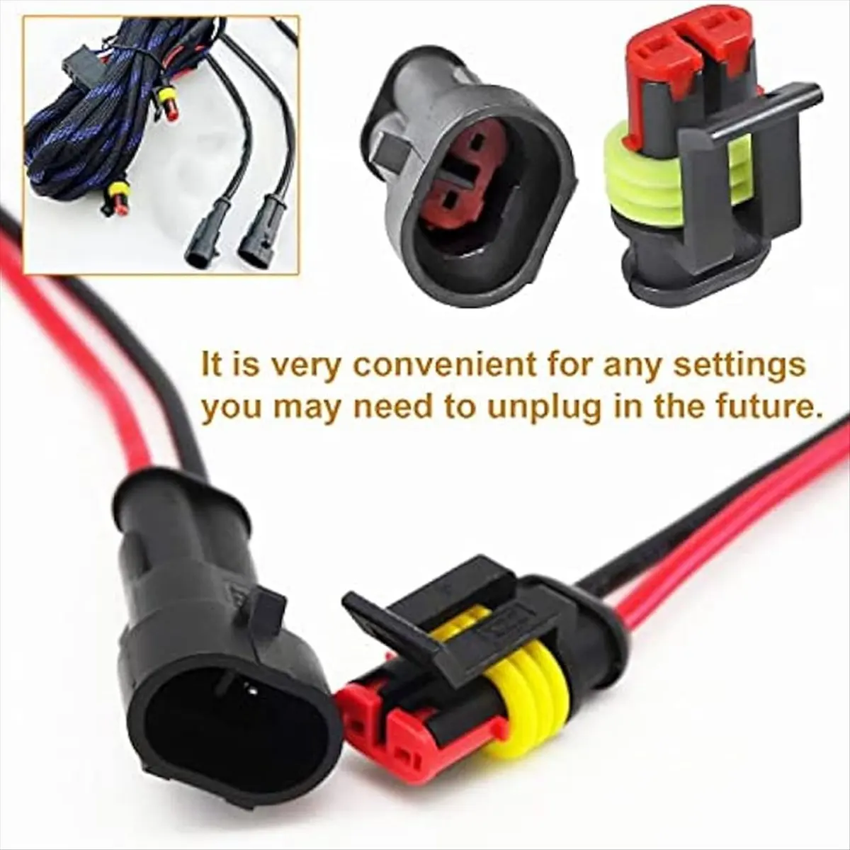 Super Sale 800Pcs Automotive Electrical Connectors Automotive Electrical Wire Connectors Plug Kit 1/2/3/4/5/6 Pin Connectors