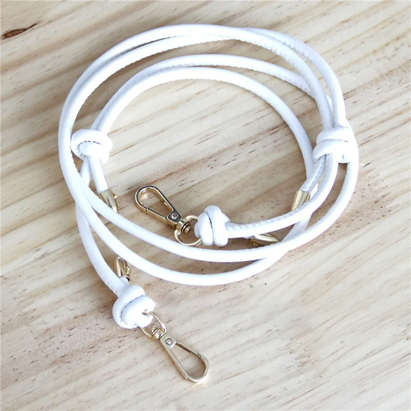 150cm Long PU Leather Bag Strap Crossbody Handbags Shoulder Bag Strap Belt Bag Handle Replacement Adjustable DIY Bag Accessories