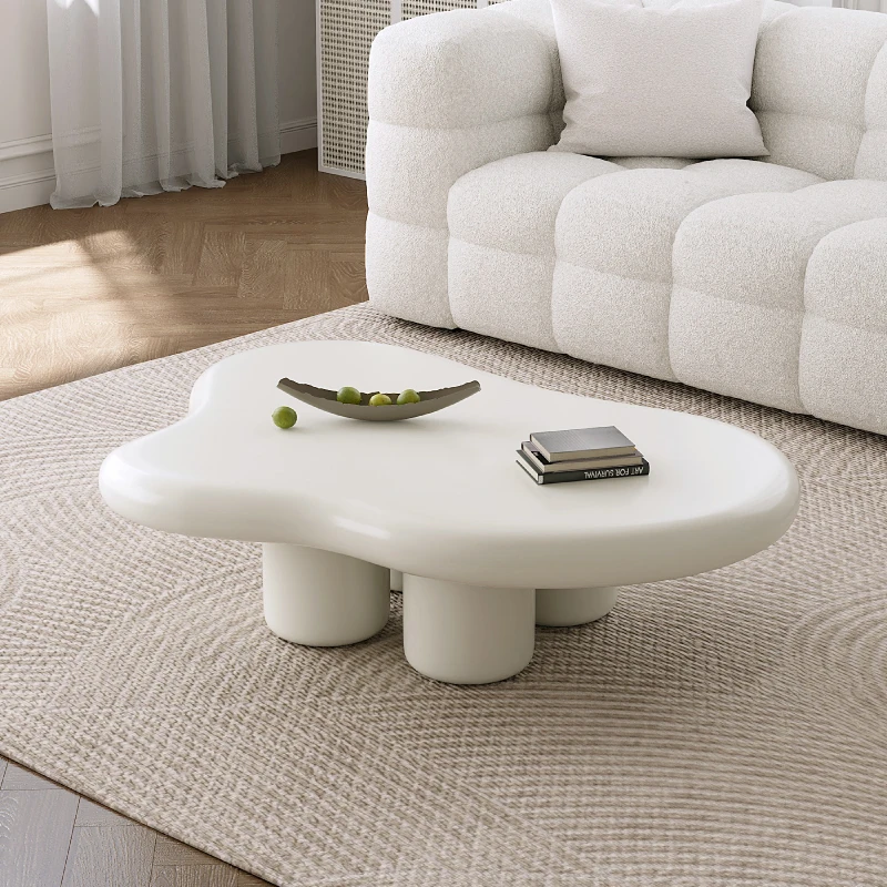 

Cloud Coffee Table Nordic Creative Living Room Bedroom Coffee Table Light Luxury Exotic Style Home Wabi-sandy Style Coffee Table