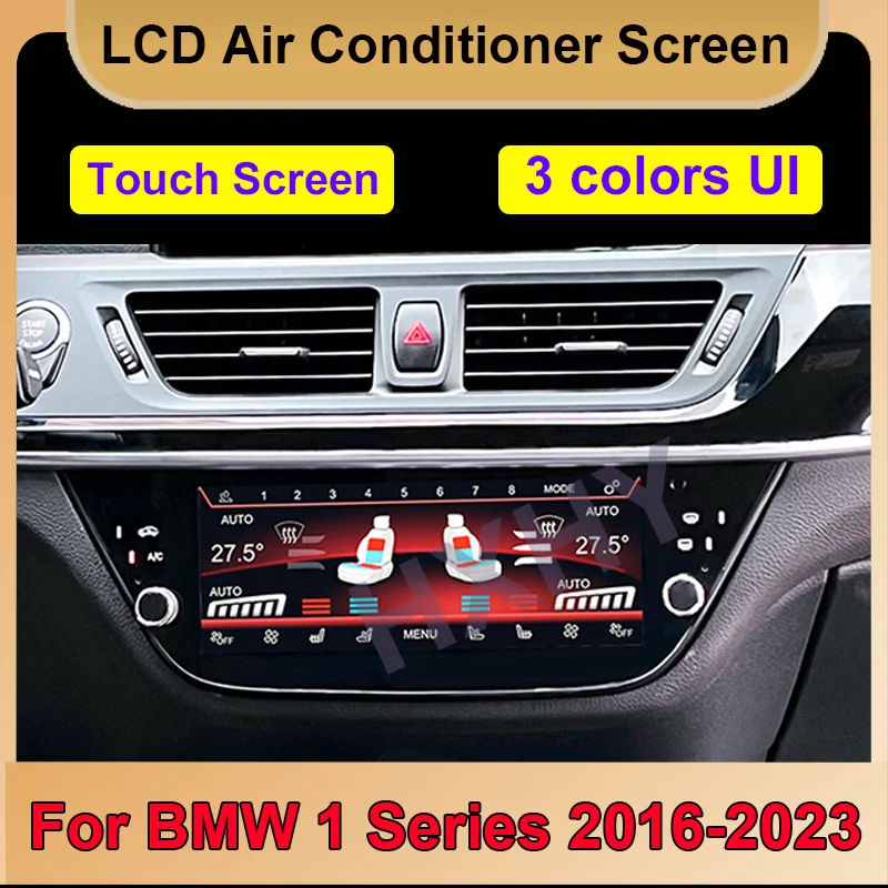 Air Conditioning Climate Control Screen AC Panel Touch Board LCD Digital voice control For BMW BMW 1 series 2016 2017 2018-2023