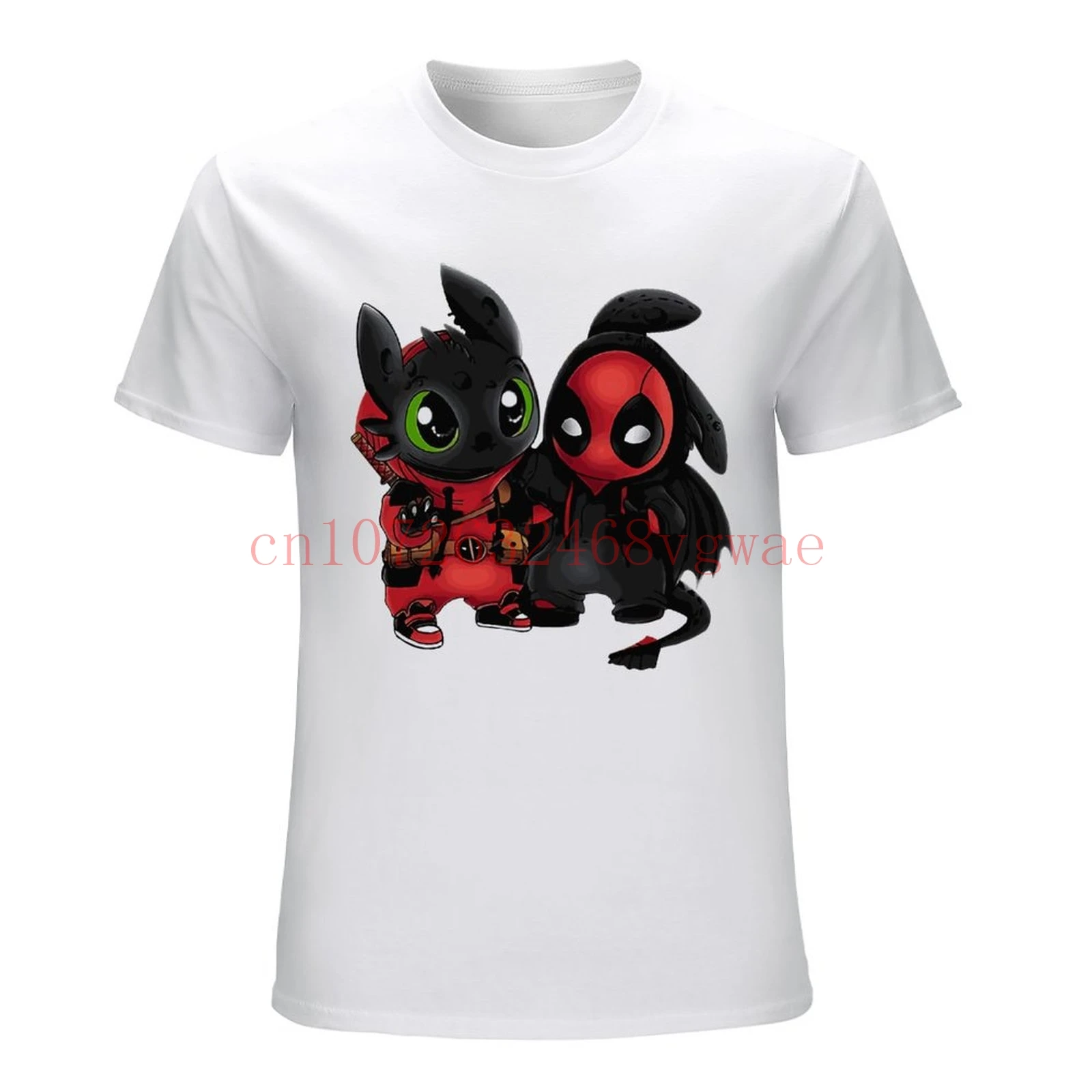 Baby Toothless And Deadpool How To Train Your Dragon The Hidden World T-shirt