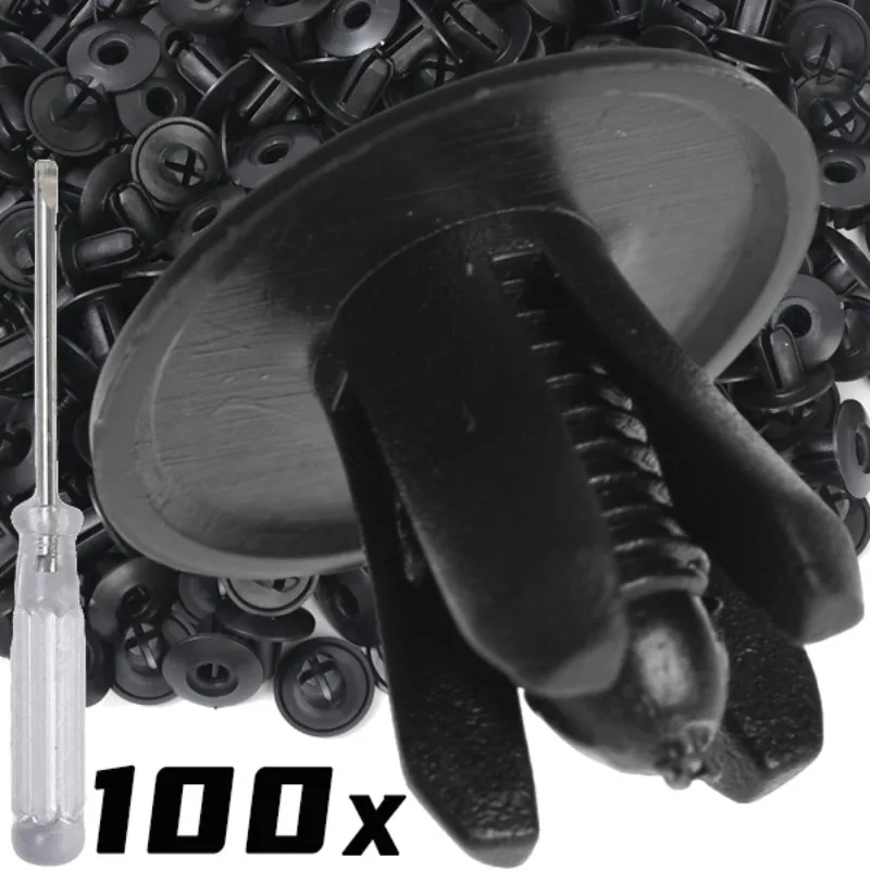 السيارات الجسم دفع كليب 8 مللي متر النايلون توسيع المسامير لباب الوفير الحاجز بطانة البلاستيك التجنيب الربط اكسسوارات عدة