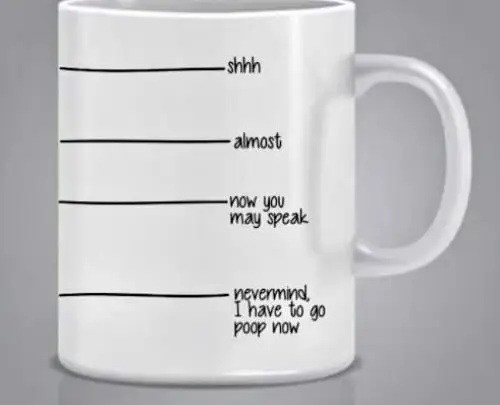 

Funny Coffee Timeline Coffee Mug