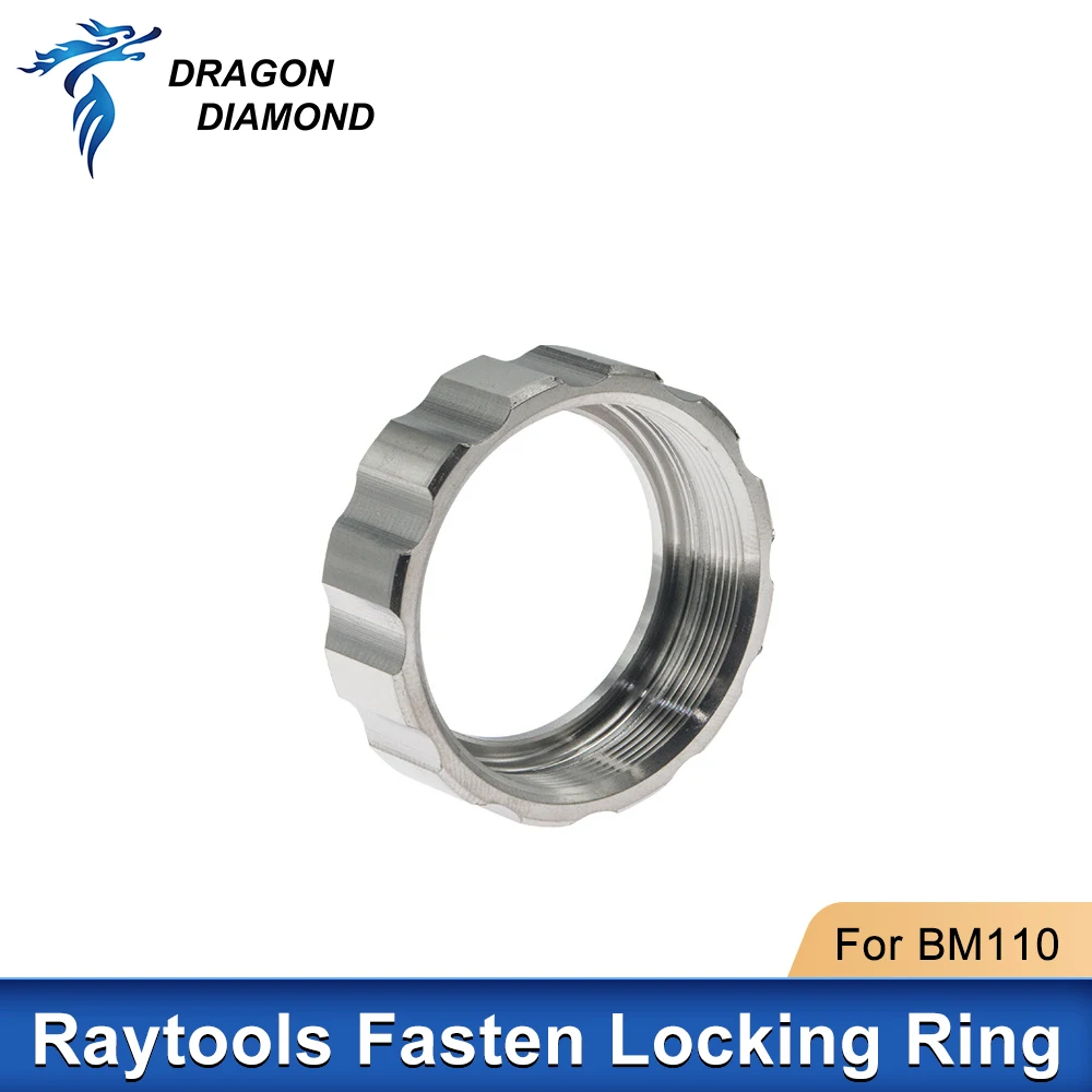 Raytools Fasten Borgring Keramische Houder 304 Roestvrij Staal Laserkop Patrs Voor BT240/S BM109 BM111 Fiber Snijmachine