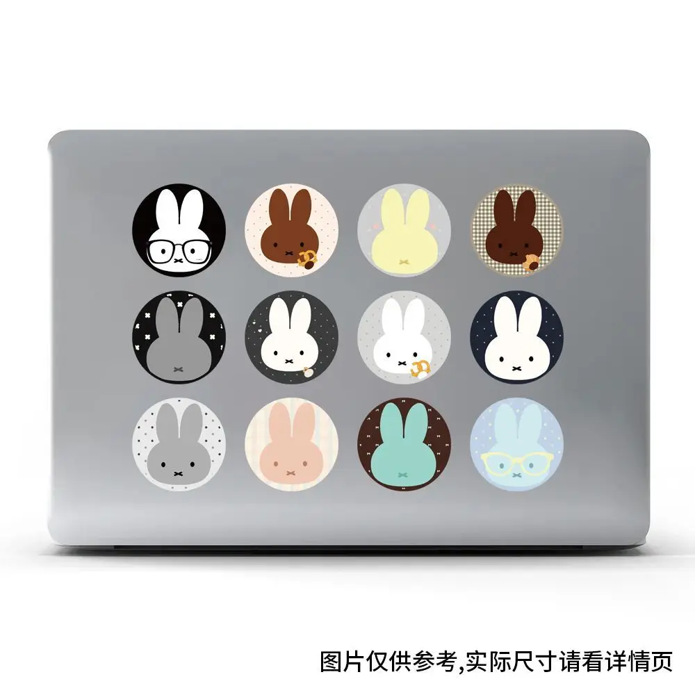 Miffy Kaninchen Q-Edition Rollaufkleber Cartoon Niedliche Jungen- und Mädchen-Sticker für Handkonto-Tagebücher Hochwertige DIY-Aufkleber – Detail 10