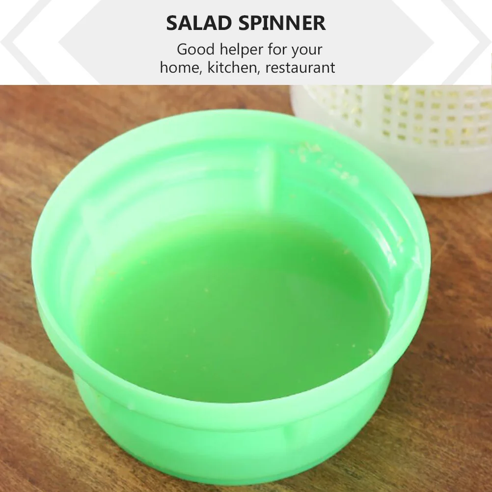 

Vegetable Dehydrator Salad Spinner PP Material Easy Clean Kitchen Tool Squeeze Water Press Design Home Restaurant