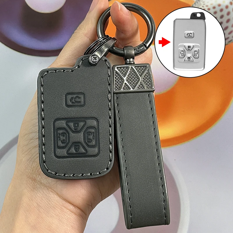 Car Key Case For Toyota Alphard Vellfire Previa Estima Isis Noah Voxy Smart Remote Control Fobs Protector Cover