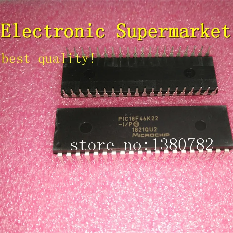 

Free Shipping 2pcs-10pcs PIC18F46K22-I/P PIC18F46K22 DIP-40 New original IC In stock!