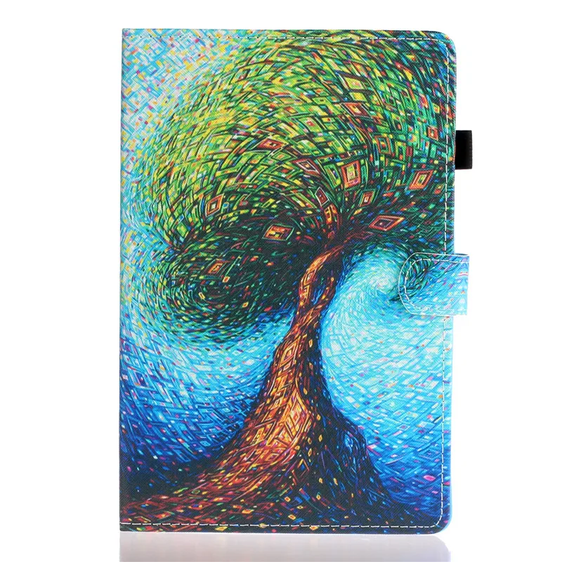 Funda inteligente para iPad Pro 2020, carcasa de cuero pintada con Árbol de mariposas, 11, 2020, soporte + bolígrafo