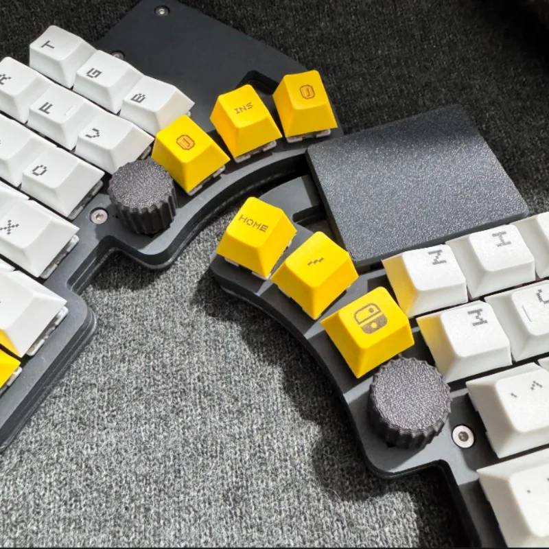 Kit Keyboard Split Maks Dilemma Baru 3X6 Kustom MX/Coc Sumbu Kabel Mode Tunggal Hot Swap Fdm KnobTouchpad Mouse DIY Kit Mekanis