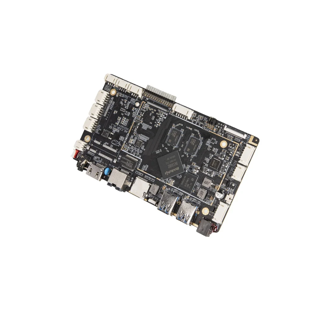 آلة البيع لوحة النظام المدمجة 2 جيجابايت رام 32 جيجابايت EMMC 4K LVDS MIPI WiFi 6 RK3568 لوحة ARM أندرويد