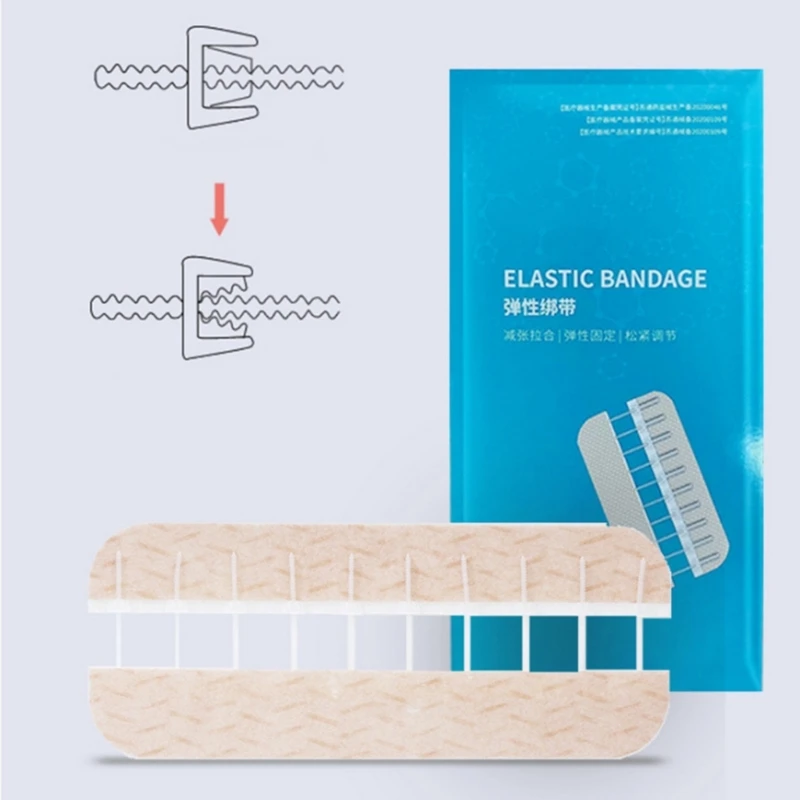 Emergencies Wound Closures Device, Zipper Stitches Wound Closures Strips Sutures