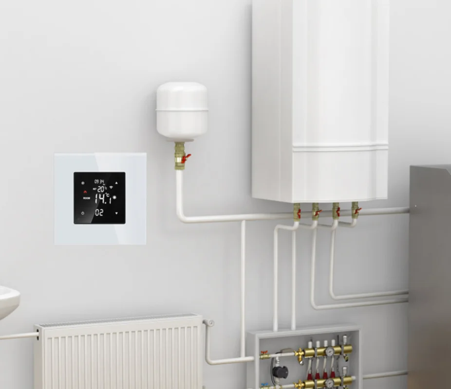 Imagem -03 - Wifi Inteligente Termostato Controlador de Temperatura Tuya App Controle Remoto Piso Aquecimento Trabalho com o Google Casa Alexa Yandex Alice