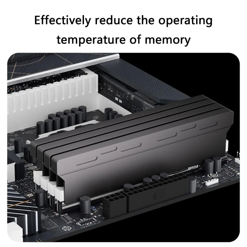 L4MD Heatsink Radiator Memory Cooling Heat sink untuk DDR5 DDR4 DDR3 Desktop PC