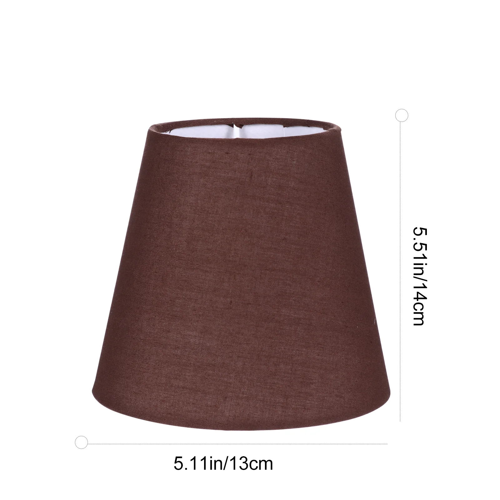 Fabric Lamps Cloth Cover Table Wall Retro Decor Accessory Light Shell Black Dust