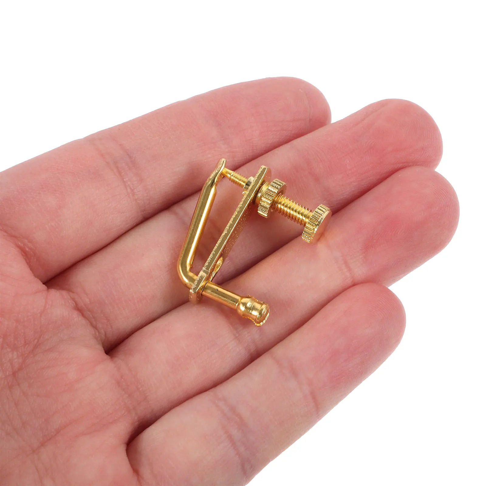 

4pcs Violin Fine Tuners Golden Instrument Keys Metal Accessories for 4/4 3/4 Violins Tuning Tools Beginner Professional
