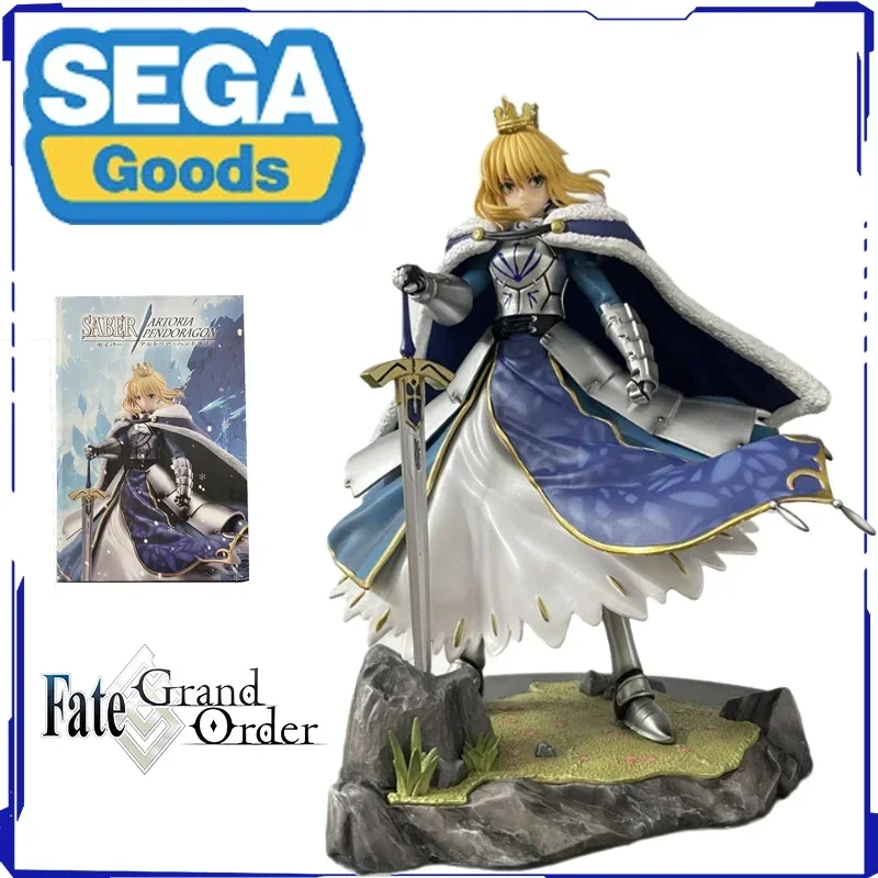 26CM Fate Fate/Grand Order Altria Saber Figure Action Model Decoration Cartoon Doll Ornament Collection Toys Gifts Present Ins