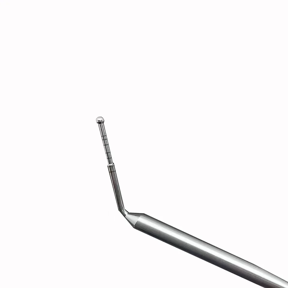 Dental Implant Depth Gingival Gauge Depth Measuring Ruler Deep Probe Dental Implant Caliper Measuring Tool Stainless Steel