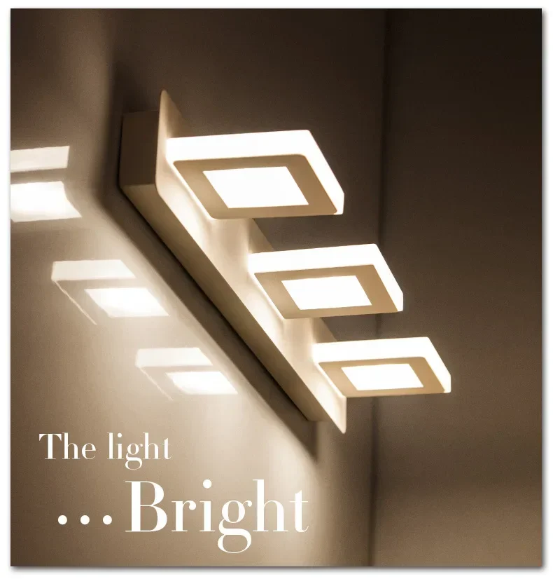 For Modern Bathroom LED Vanity Light Wall Lamp Mirror light Living Loft Lighting Stairs Vanity Light Indoor Wall Lamps