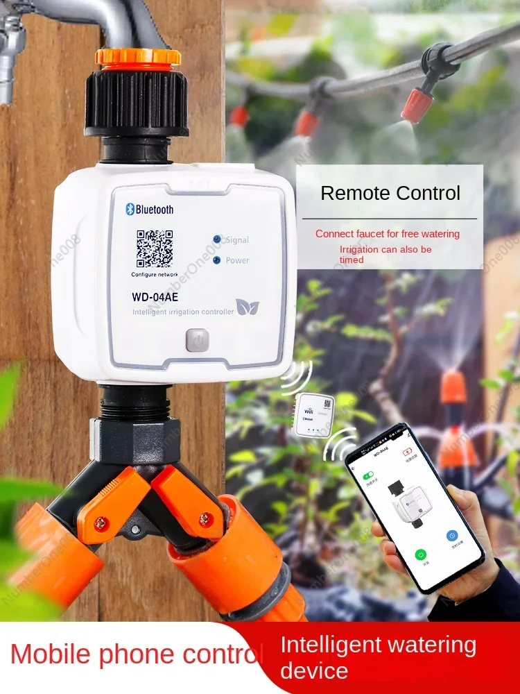 

WiFi Remote Control Faucet Automatic Watering Device Garden Intelligent Timing Watering Artifact Irrigation