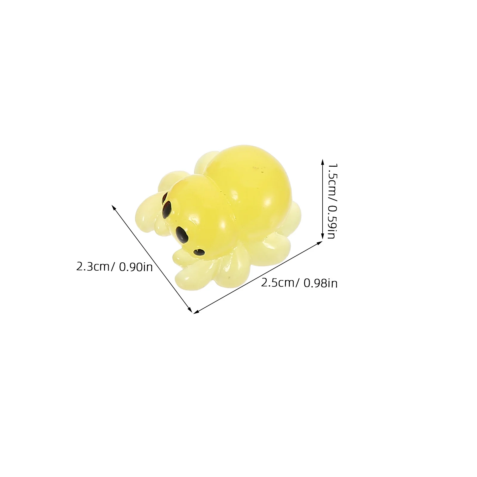 12 قطعة من عناكب الراتنج الداكنة ذات المناظر الطبيعية الصغيرة لتزيين الهالوين إكسسوارات الحديقة اليدوية ذاتية الصنع