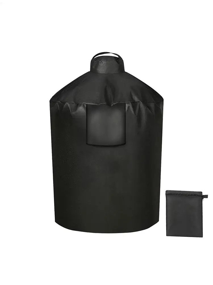 Hoes voor grill 210D Oxford verstelbare beschermer winddicht barbecue grillhoes waterdicht voor buiten kamperen grillen keuken - afbeelding 2