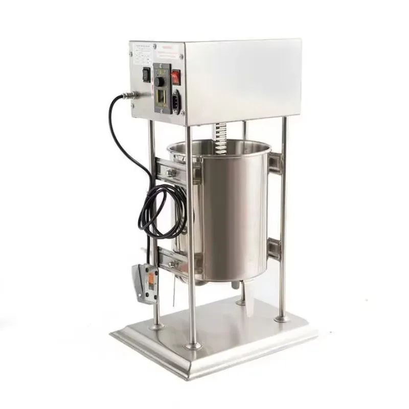 10L Sausage Making Machine Automatic Electric Sausage Stuffer Hotdog Maker Ham Salami Sausage Filler Filling Machine