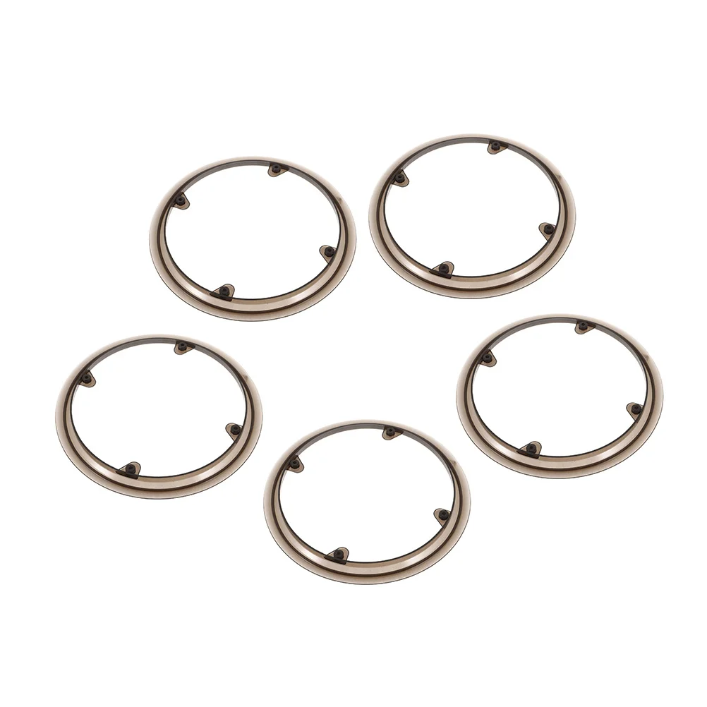 

5pcs Mountain Bike Chainring Guard Pvc Durable Sprocket Protection Universal Fit For Offroad Bicycle Chain Protector Cycling