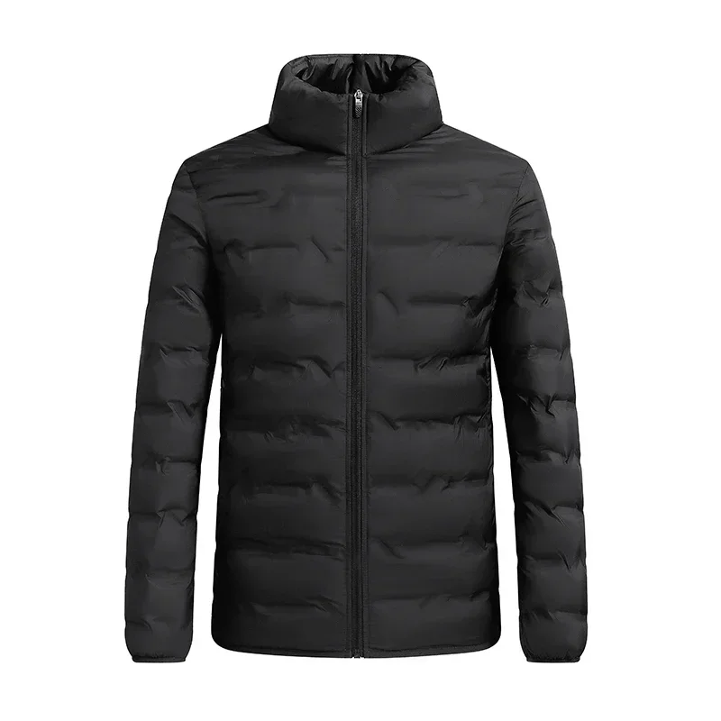Herren Daunenjacke Stehkragen Schlank Kurz Warm Sport Mode Winter Trend Outdoor Sportbekleidung Modemantel