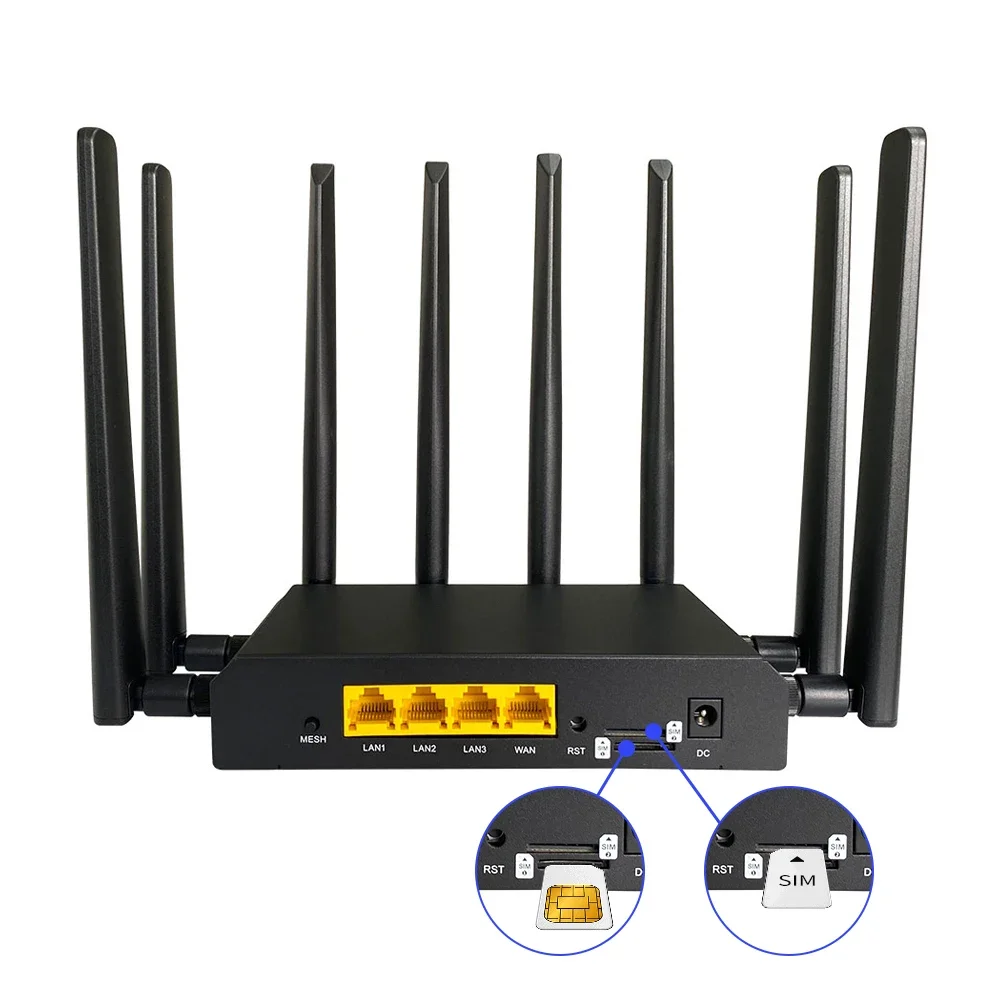 ZBT Z2105AX-M2-T - High-Popularity Model with 1800Mbps Wifi 6 5G Gigabit Ports, Dual Bands OpenWrt Wireless Router Feature