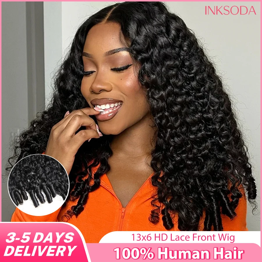 

220% бирманский вьющийся парик Real HD 13x4 Парик из натуральных волос на кружеве для женщин Бразильский предварительно выщипанный парик 13x6 HD на кружеве для женщин