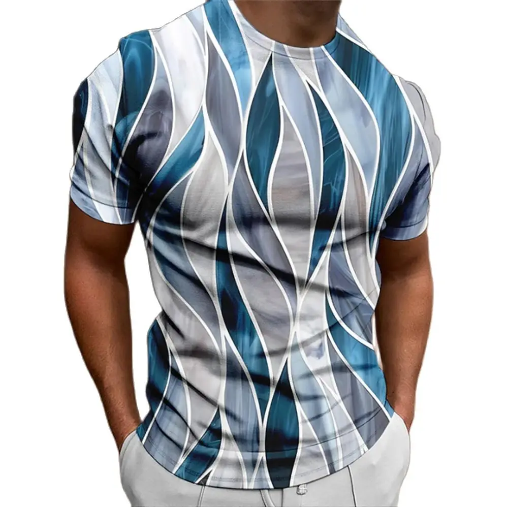 Fashion T-Shirts For Men 3D Print Short Sleeve Tops Summer Punk Street O-neck T Shirt Oversized Tee Shirt Men's Clothing Hot