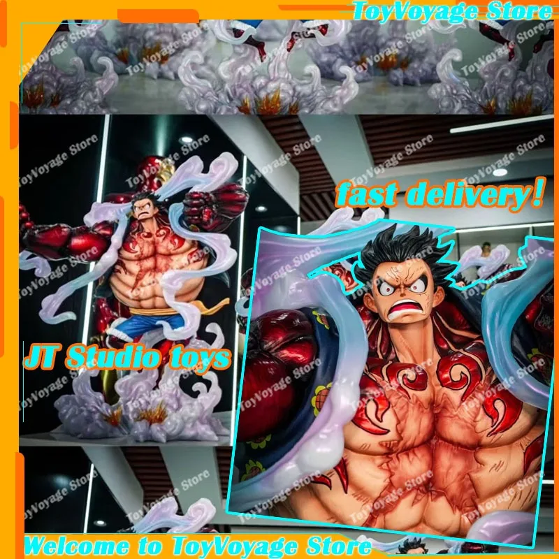 

100%Genuine One Piece Anime Figures Gear Fourth Luffy Figures 30cm Pvc Model Desk Ornament Statue Collection Gifts In Stock