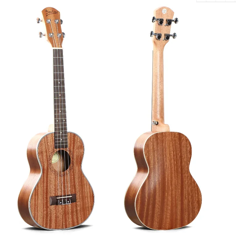 Deviser music instrument koa ukulele UK26-30 Tenor electric thin ukulele