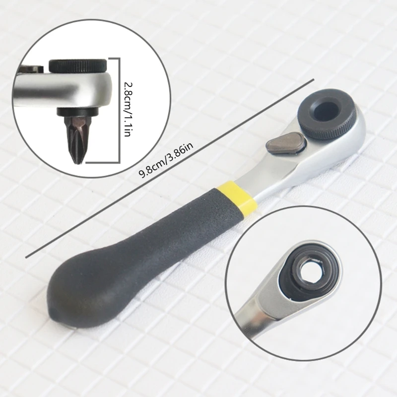 Clés à cliquet 1/4 "72 dents, douilles à cliquet extensibles, clés à plaque KXRE
