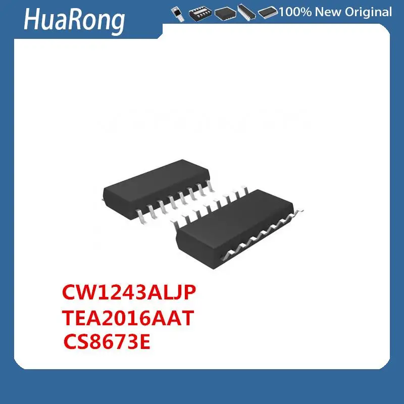 

10 шт./лот CW1243ALJP CW1243 TEA2016AAT TEA2016 CS8673E CS8673 8673E SOP16