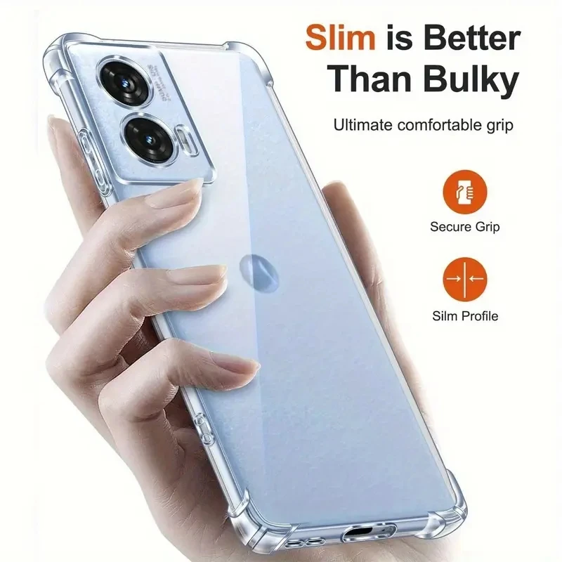 모토로라 모토 G35 G34 5G E13 G05 G15 G72 G14 G04S E14 G32 G56 G24 G06 G86 파워용 두꺼운 충격 방지 실리콘 케이스 보호 커버