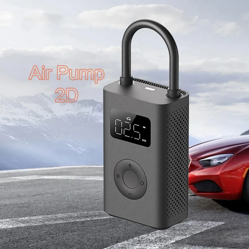 

Портативный воздушный насос Mijia 2D LED: многофункциональный мини-компрессор Type-C для автомобилей и велосипедов