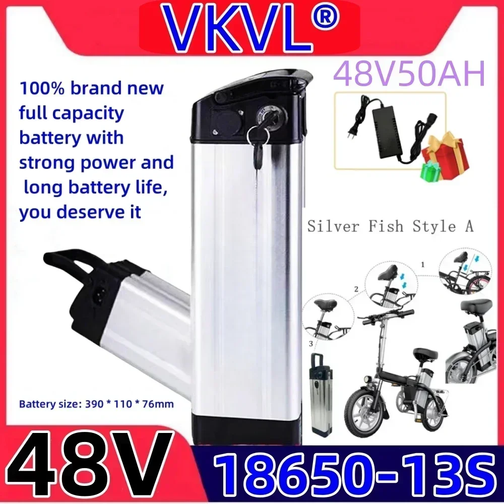 Air fast transportation48V New Full Capacity Power 18650 Lithium Battery 10ah-50ahBattery pack Suitable for Silver Fish 80-2000W