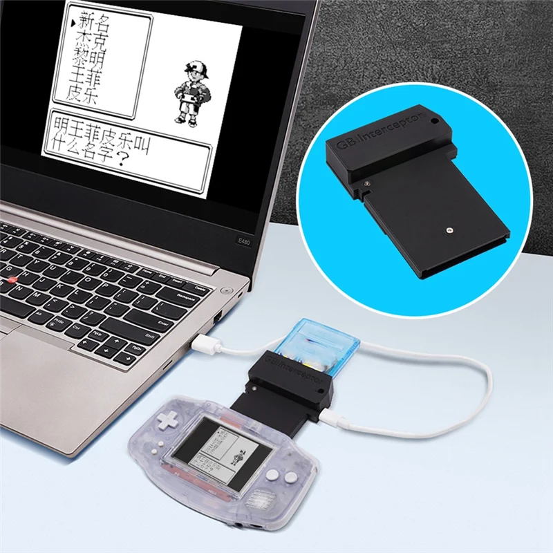 

B04C-DIY Video Capture Card GB Interceptor Built In RP2040 Board For The Game Boy GBC GBA GBP Consoles